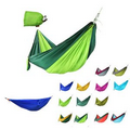 Colorful Promotional Beach Hammock With Pouch